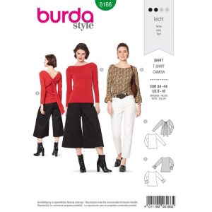Πατρόν Τοπ Burda Style 6166