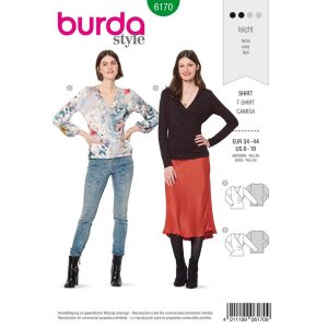 Πατρόν Τοπ Burda Style 6170