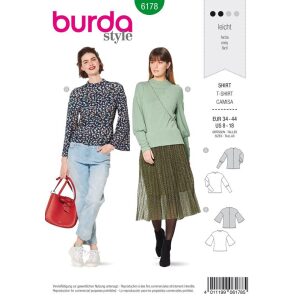 Πατρόν Τοπ Burda Style 6178