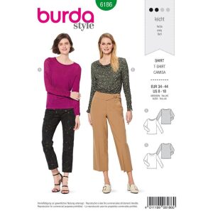 Πατρόν Τοπ Burda Style 6186