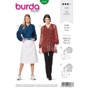 Πατρόν Τοπ Burda Style 6187