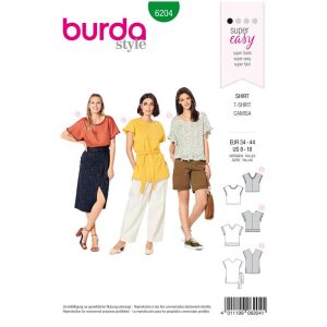 Πατρόν Τοπ Burda Style 6204