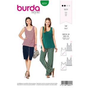 Πατρόν Τοπ Burda Style 6231