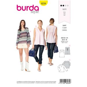 Πατρόν Τοπ Burda Style 6234