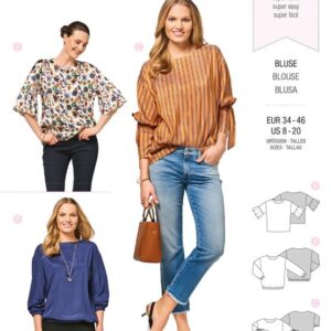 Πατρόν Τοπ Burda Style 6458