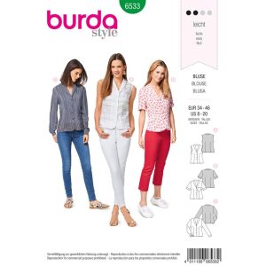 Πατρόν Τοπ Burda Style 6527