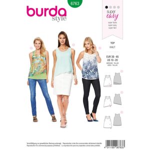Πατρόν Τοπ Burda Style 6763