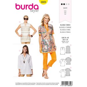 Πατρόν Τοπ Burda Style 6809