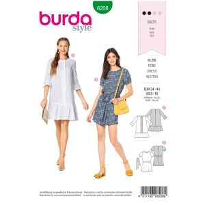 Πατρόν Φορέματος Burda Style 6208