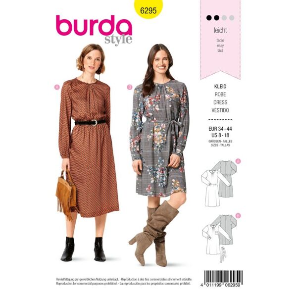 Πατρόν Φορέματος Burda Style 6295