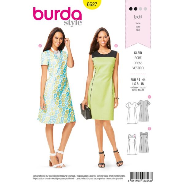 Πατρόν Φορέματος Burda Style 6627