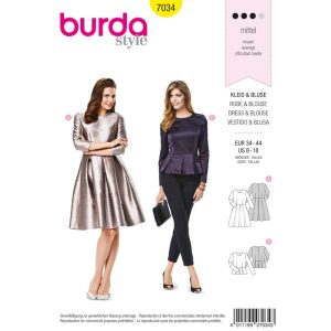 Πατρόν Φορέματος Burda Style 7034