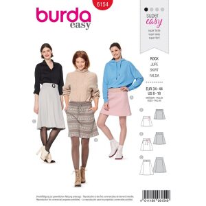 Πατρόν Φούστας Burda Style 6154