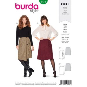 Πατρόν Φούστας Burda Style 6174