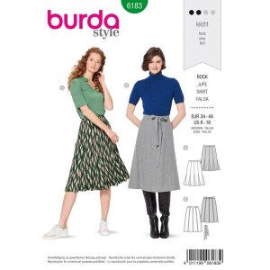 Πατρόν Φούστας Burda Style 6183