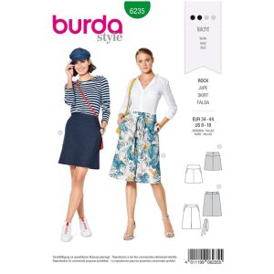 Πατρόν Φούστας Burda Style 6235