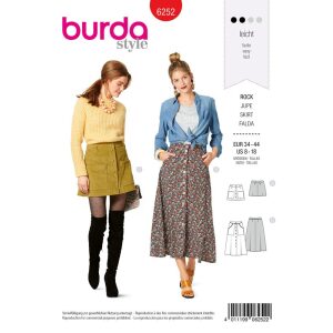 Πατρόν Φούστας Burda Style 6252
