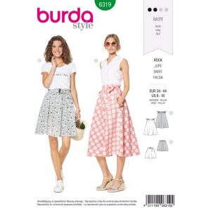 Πατρόν Φούστας Burda Style 6319