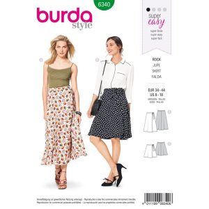 Πατρόν Φούστας Burda Style 6340
