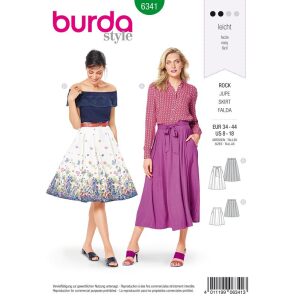 Πατρόν Φούστας Burda Style 6341