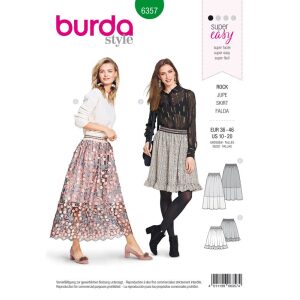 Πατρόν Φούστας Burda Style 6357