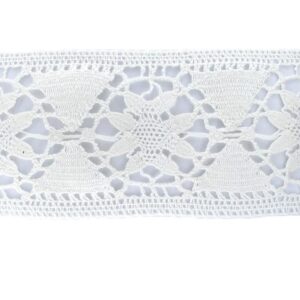 Δαντέλα Βαμβακερή Ατραντέ Λεύκη 10,2 cm 2560