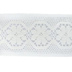Δαντέλα Βαμβακερή Ατραντέ Λεύκη 10 cm 30940