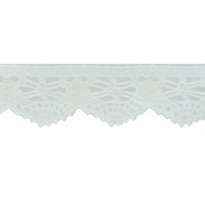 Δαντέλα Βαμβακερή Λευκή 3 cm 30884