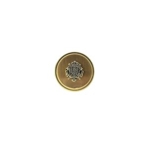 Κουμπί Μεταλλικό Χρυσό (2 Μεγέθη) (2)