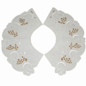 Γιακάς Βαμβακερός Λευκός 53172