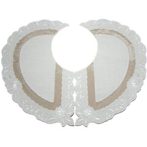 Γιακάς Βαμβακερός Λευκός 55752