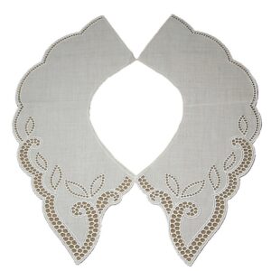 Γιακάς Βαμβακερός Λευκός 590421