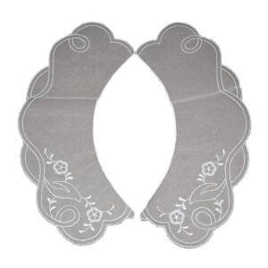 Γιακάς Βαμβακερός Λευκός 57350