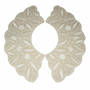 Γιακάς Βαμβακερός Λευκός 57353