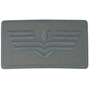 Θερμοκολλητικό Μοτίφ Γκρι 100x55 mm 5351.010