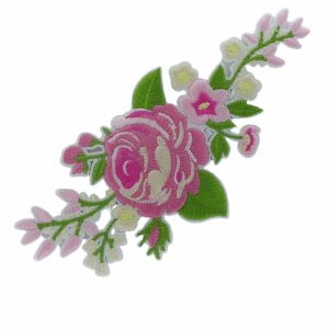 Θερμοκολλητικό Μοτίφ Λουλούδι Ροζ 150×60mm 9953.C00