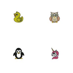 Θερμοκολλητικό Μοτίφ Παιδικό 30x25mm (Διάφορα Σχέδια) 5067