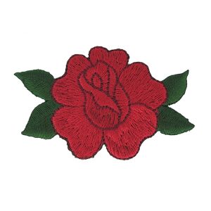 Θερμοκολλητικό Μοτίφ Τριαντάφυλλο 60×40 mm 9720