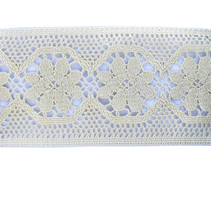 Δαντέλα Ατραντέ Βαμβακερή Εκρού 10 cm 30940