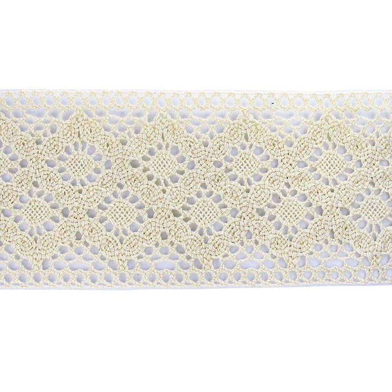 Δαντέλα Ατραντέ Βαμβακερή Εκρού 6,5 cm 30965
