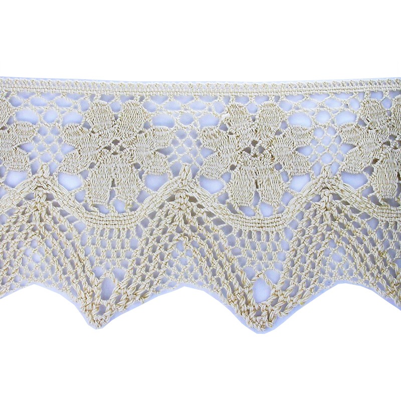 Δαντέλα Βαμβακερή Εκρού 10cm 30939