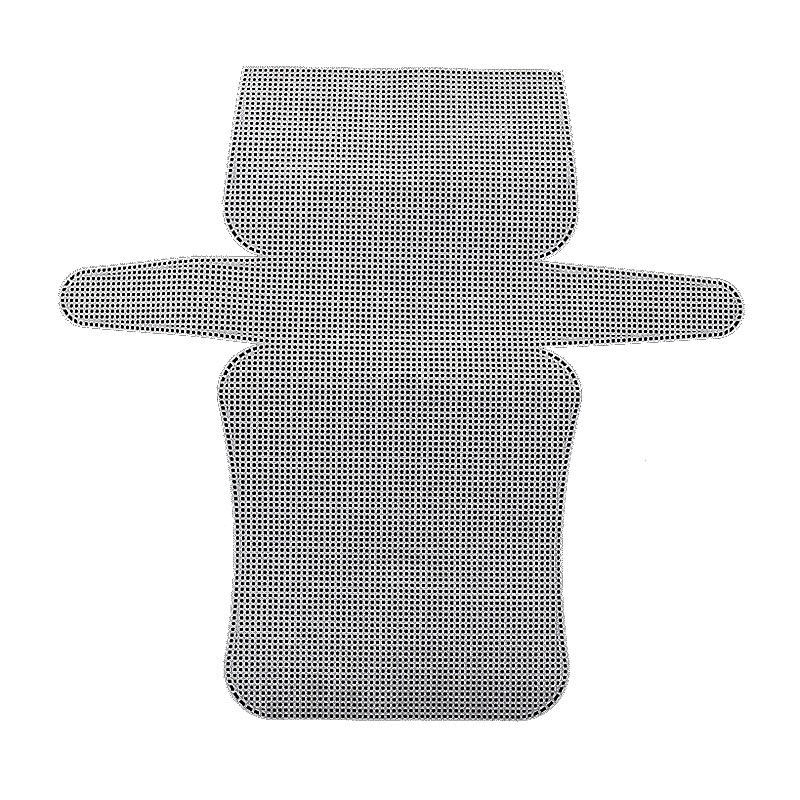 Καμβάς Τσάντας Πλαστικός Λευκός (3 Μεγέθη)