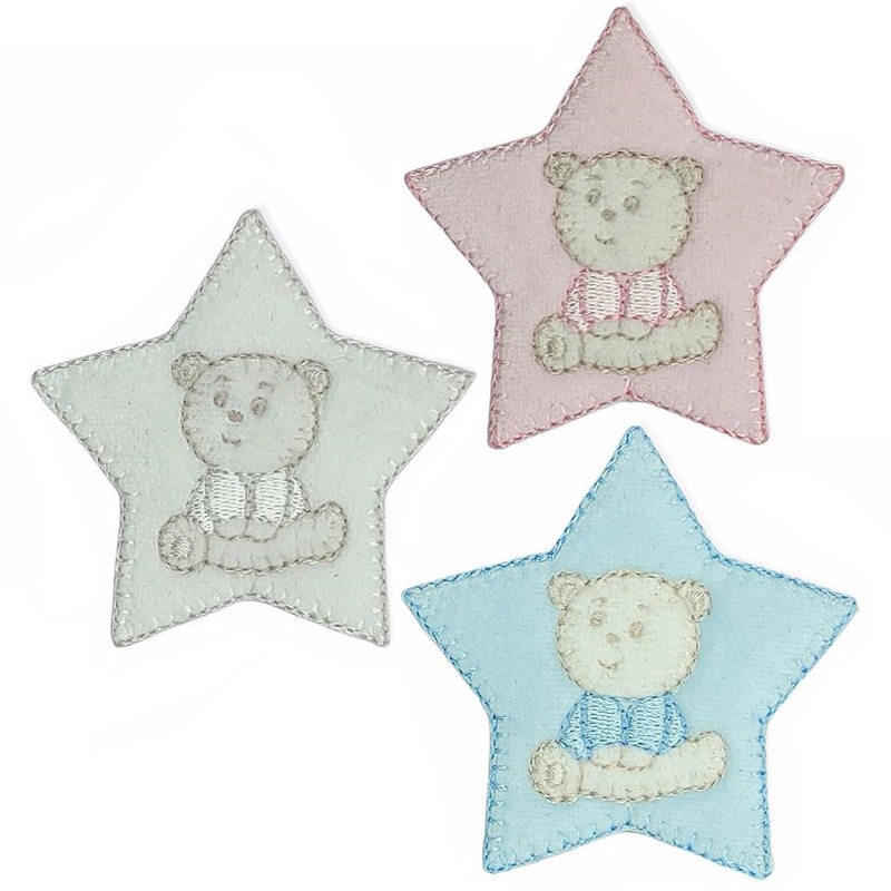 Θερμοκολλητικό Μοτίφ Παιδικό Αστέρι 70mm