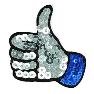 Θερμοκολλητικό Μοτίφ με Πούλιες 50x30 mm