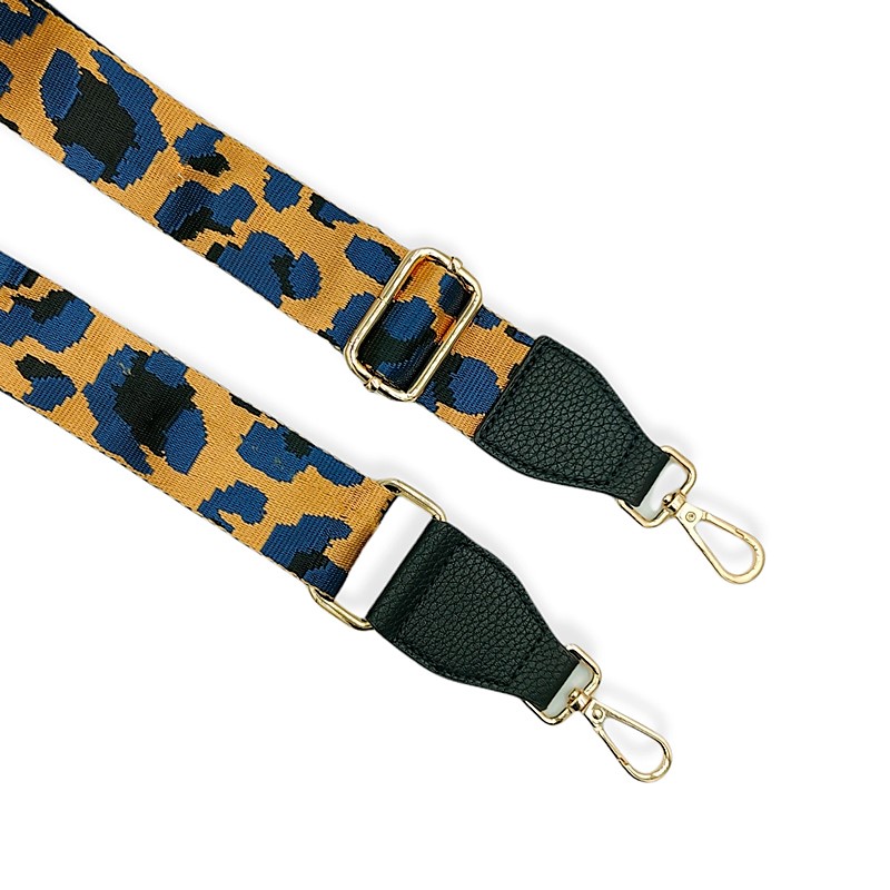 Ιμάντας Πολυεστερικός Μπλε Πολύχρωμος 35 mm