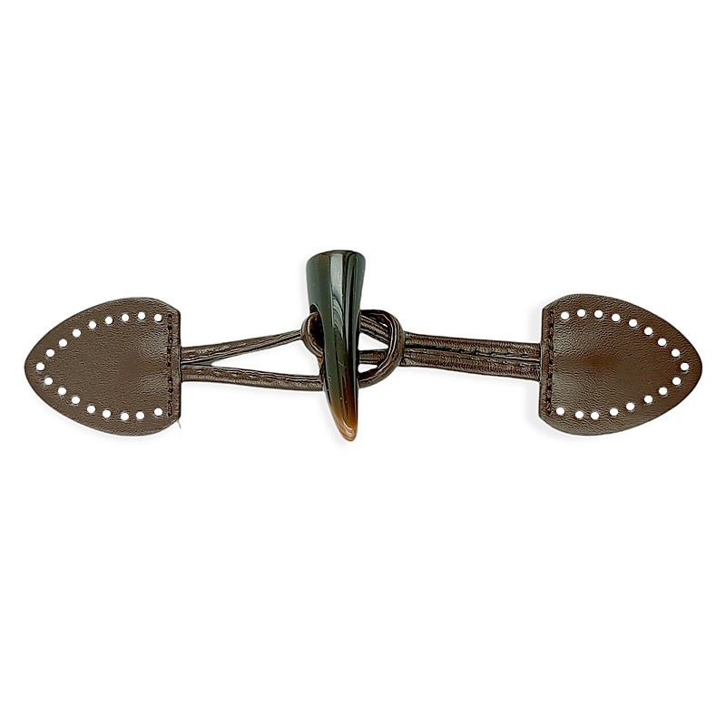 Κούμπωμα Montgomery Καφέ 17 cm