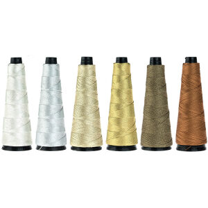 Μεταλλική Κλωστή Κεντήματος Κώνος 25gr Πεταλούδα