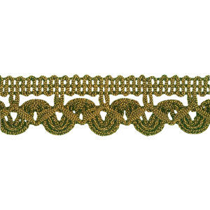 Δαντέλα Χρυσή Σκούρα 2 cm 432