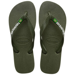 Σαγιονάρες Havaianas Brazil Logo Verde Olive 35-36