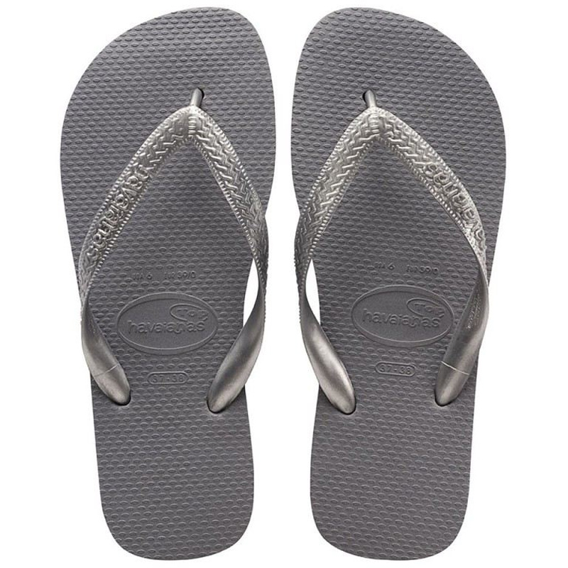 Σαγιονάρες Havaianas Top Tiras Cinza Aco 35-36